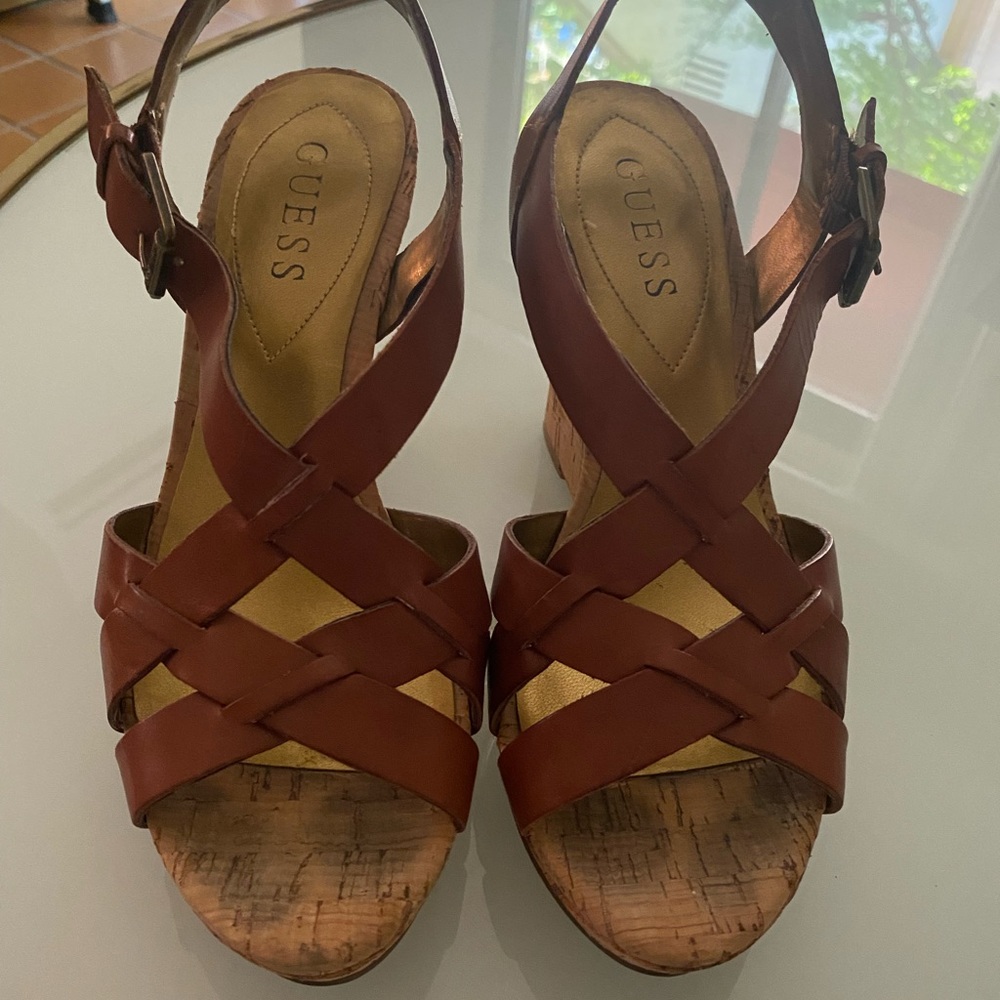 Women’s Guess Wedge Sandals - Size 6.5